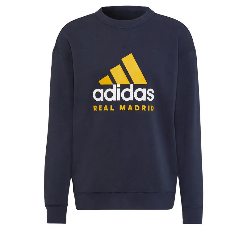 ADIDAS Sudadera Cuello Redondo Real Madrid DNA - Imagen 2