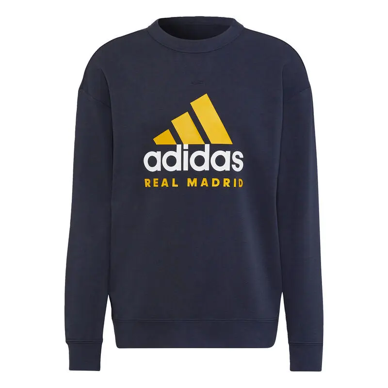 ADIDAS Sudadera Cuello Redondo Real Madrid DNA - Imagen 3