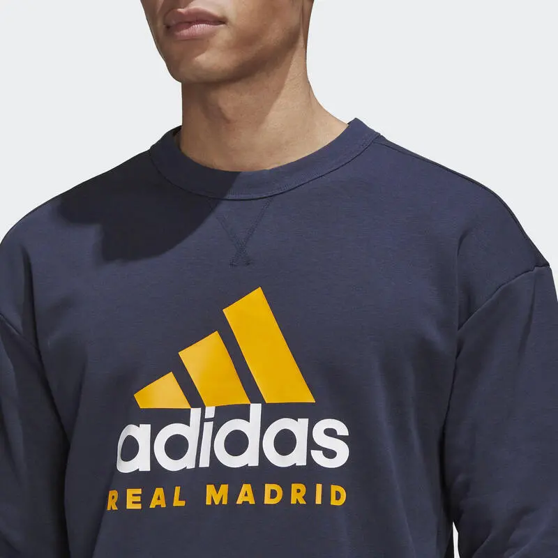 ADIDAS Sudadera Cuello Redondo Real Madrid DNA - Imagen 5