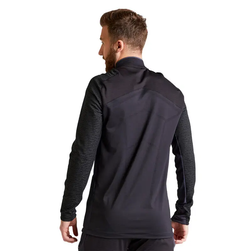 Kipsta Sudadera De Fútbol Adulto CLR Negro - Imagen 3