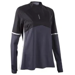 Sudadera Fútbol Kipsta T500 Mujer Negro