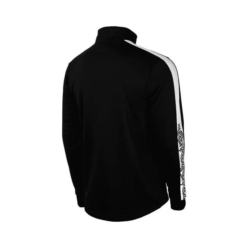 SUDADERA UMBRO COVADONGA NEGRA BLANCO NIÑO - Imagen 2