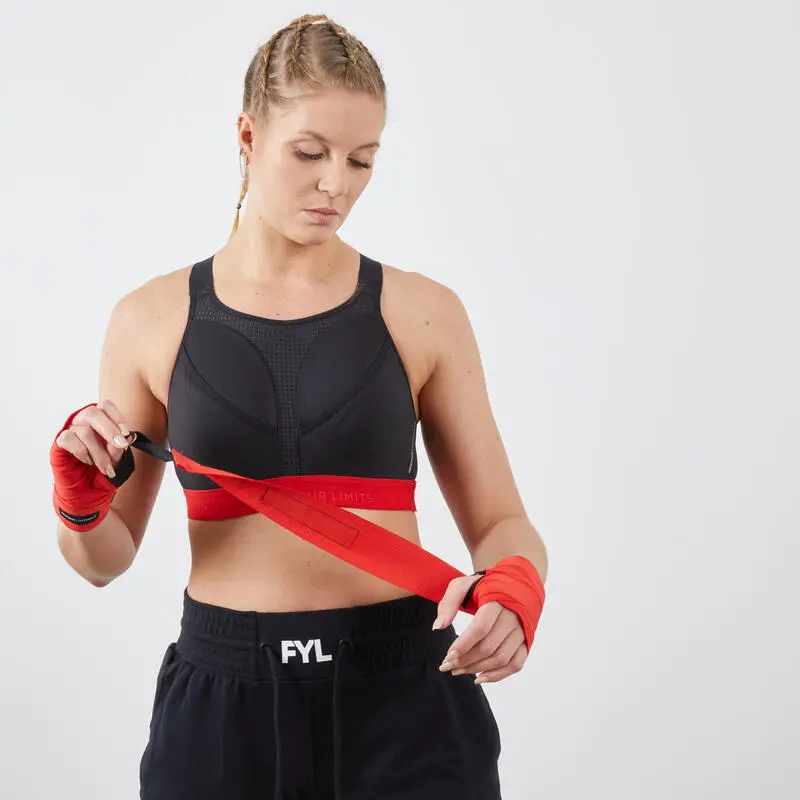 Outshock Vendas De Boxeo 2,5 M Junior Rojo - Imagen 4