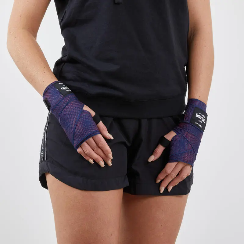 Outshock VENDAS DE BOXEO 3 M AZUL/ROJO - Imagen 5