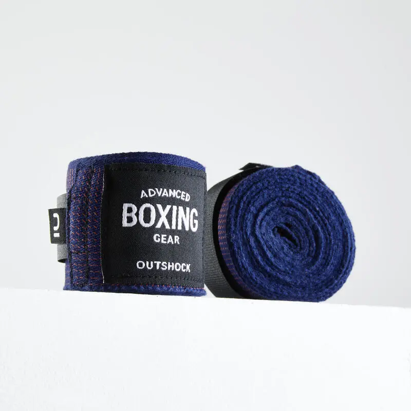 Outshock VENDAS DE BOXEO 3 M AZUL/ROJO