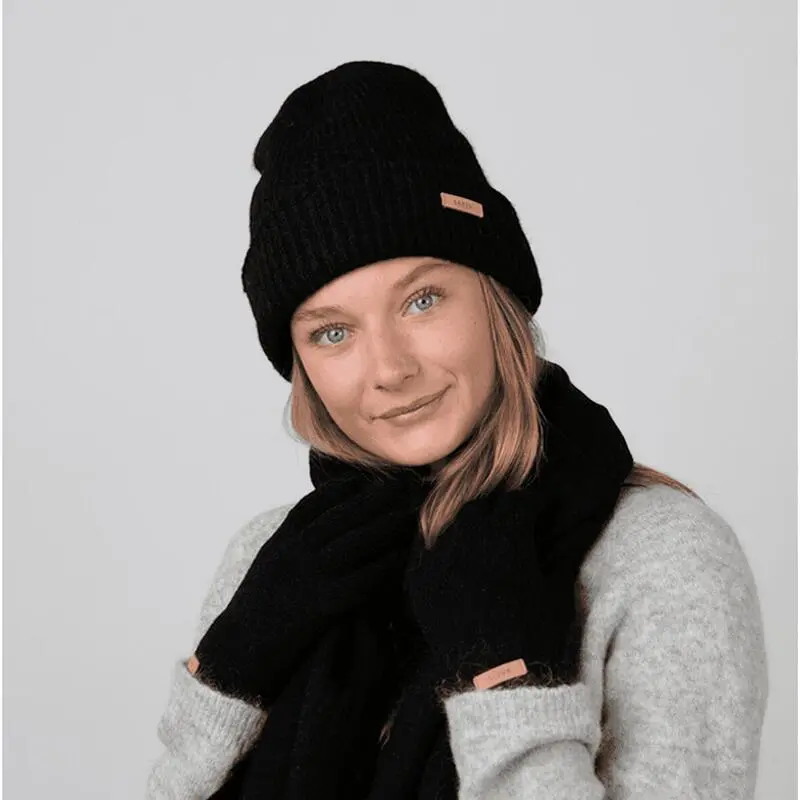Barts Witzia Beanie Negro Mujer - Imagen 4