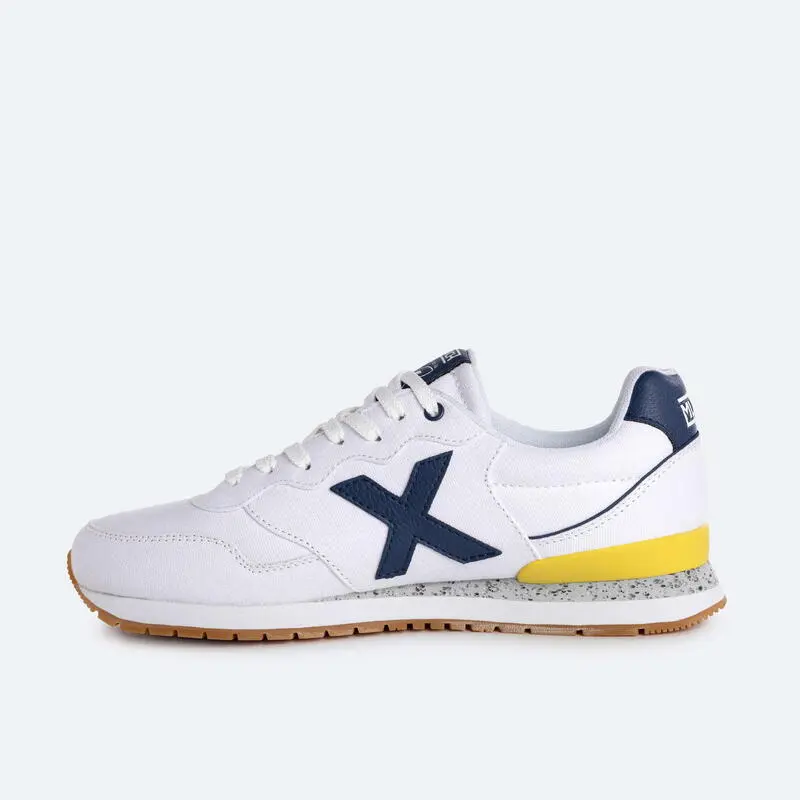 Zapatilla Casual MUNICH Dash Para Hombre Blanco - Imagen 2