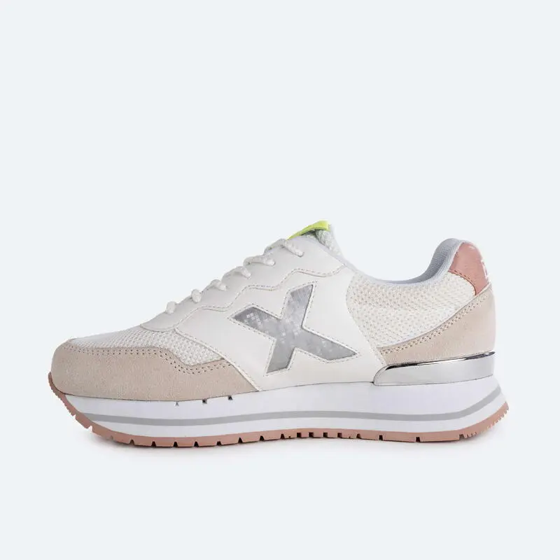 Zapatilla Casual MUNICH DASH SKY Mujer Blanco - Imagen 2