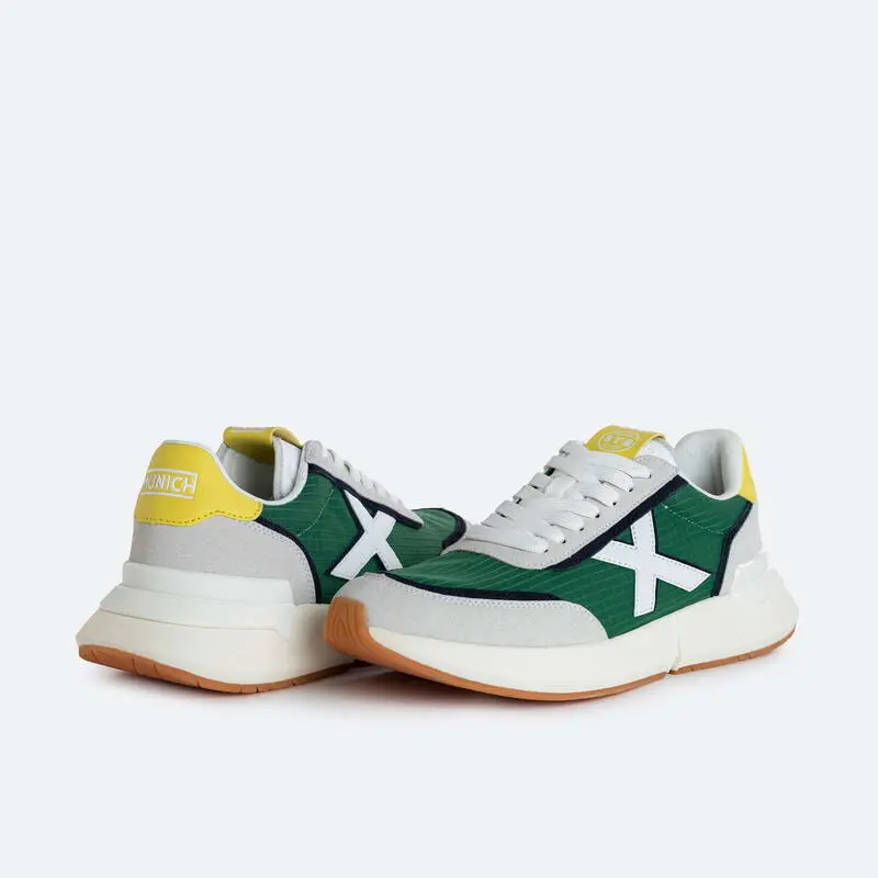 Zapatilla Casual MUNICH Versus Para Hombre Blanco - Imagen 5