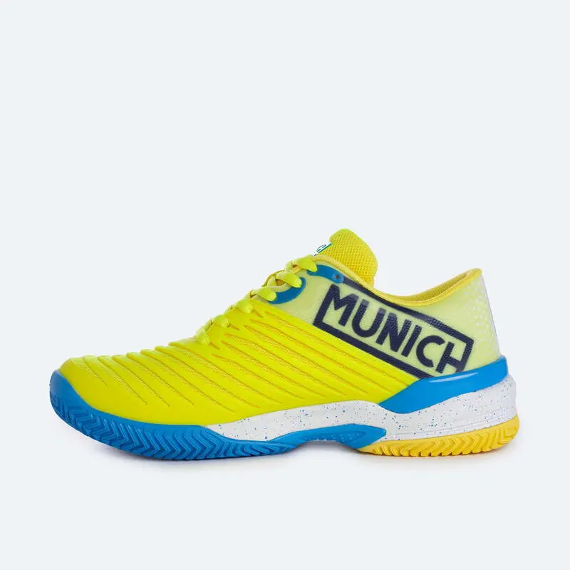 Zapatilla De Pádel MUNICH Pad X Adulto Amarillo - Imagen 2