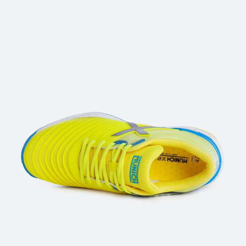 Zapatilla De Pádel MUNICH Pad X Adulto Amarillo - Imagen 3