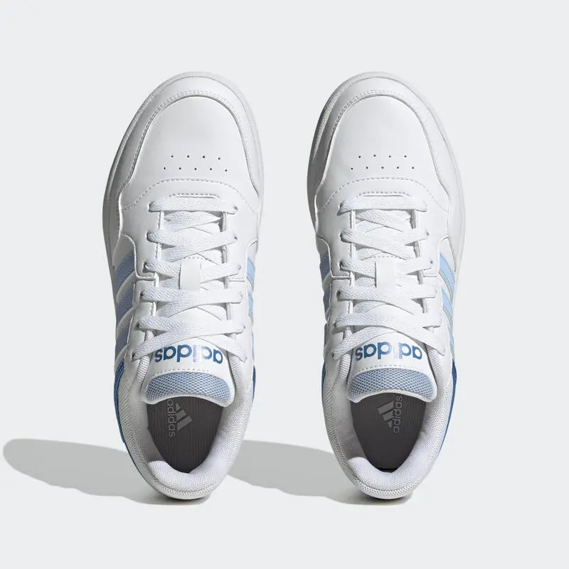 Zapatilla Hoops 3.0 Adidas Mujer Blanco - Imagen 2