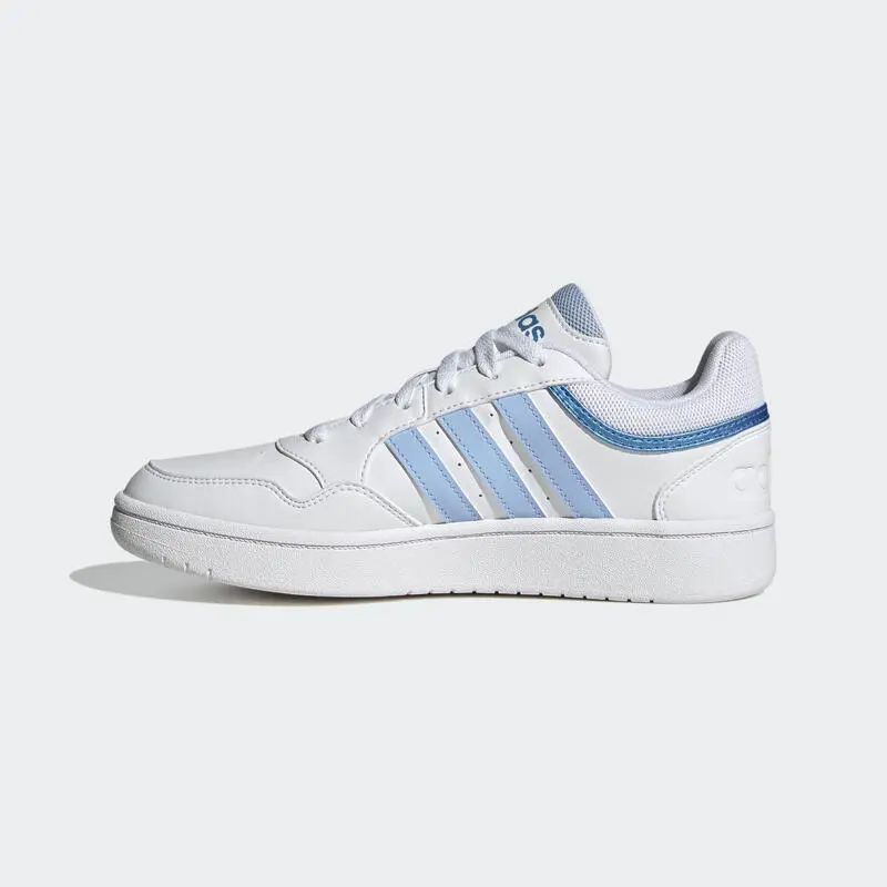 Zapatilla Hoops 3.0 Adidas Mujer Blanco - Imagen 3