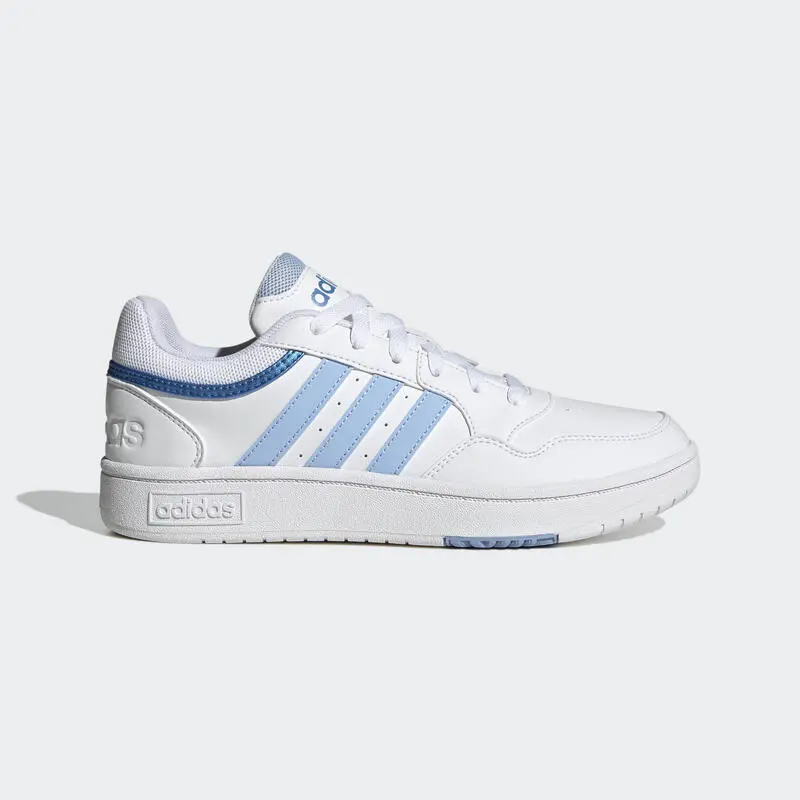 Zapatilla Hoops 3.0 Adidas Mujer Blanco
