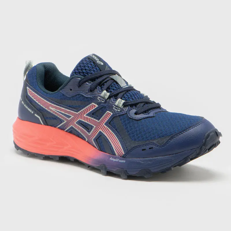 ZAPATILLA TRAIL MUJER ASICS GEL-KANAKU 5 INDIGO BLUE/PAPAYA - Imagen 3