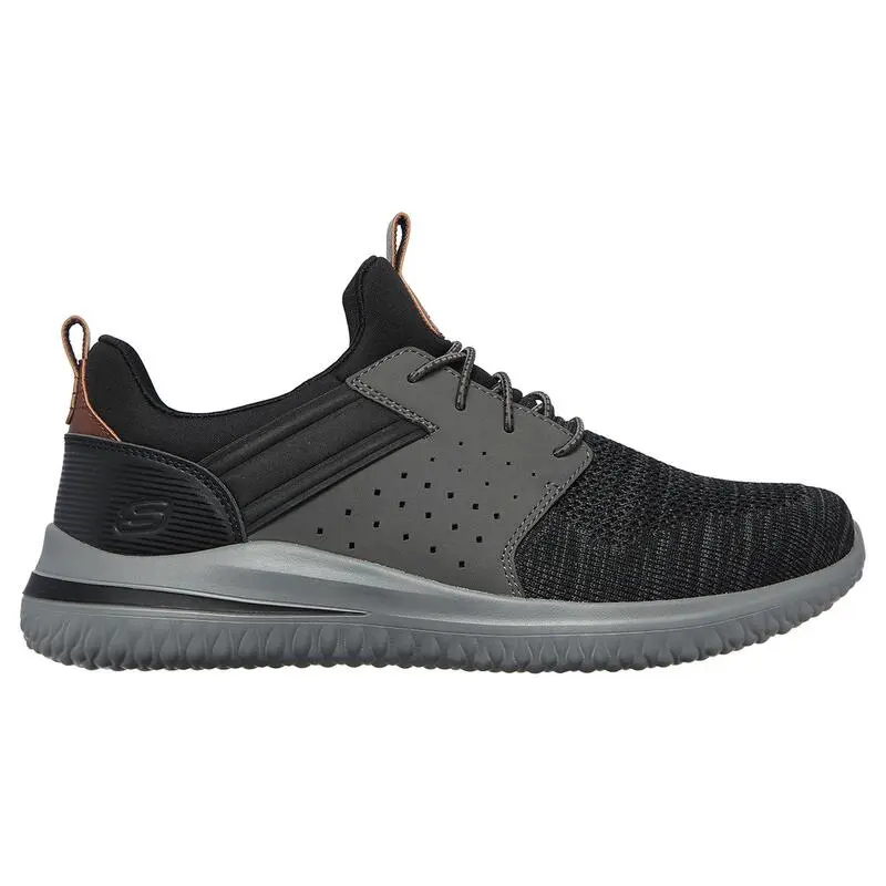 Zapatillas Caminar Hombre SKECHERS Delson 3.0-Cicada Negro