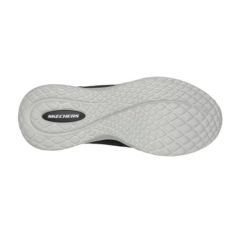 Zapatillas Caminar Hombre SKECHERS Fit-Orvan-Verdigo Negro - Imagen 4