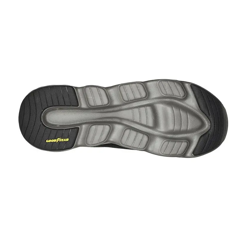Zapatillas Caminar Hombre SKECHERS Go Run Swirl Tech Negro - Imagen 4