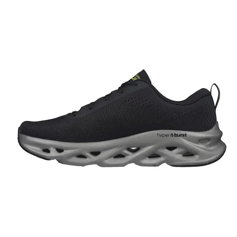 Zapatillas Caminar Hombre SKECHERS Go Run Swirl Tech Negro - Imagen 5