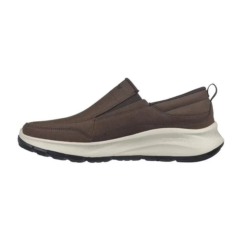 Zapatillas Caminar Hombre SKECHERS Relaxed Fit Equalizer 5.0 Chocolate - Imagen 5