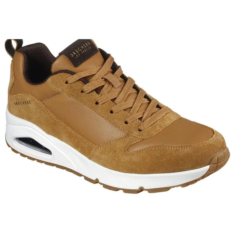 Zapatillas Caminar Hombre SKECHERS Uno Stacre 41 Camel - Imagen 2