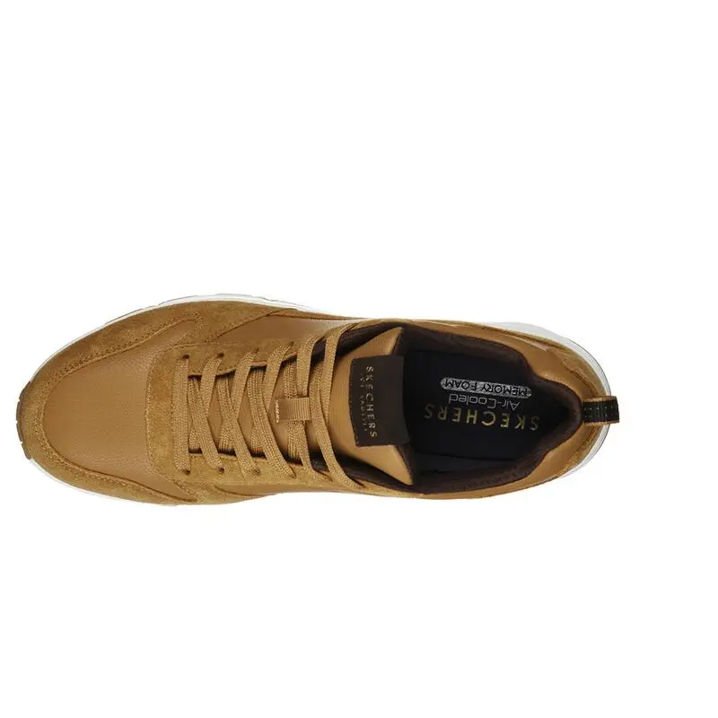 Zapatillas Caminar Hombre SKECHERS Uno Stacre 41 Camel - Imagen 3