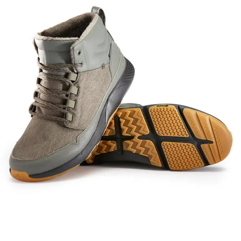 Newfeel Zapatillas Caminar Hombre Waterproof Actiwalk Warm Caqui - Imagen 2