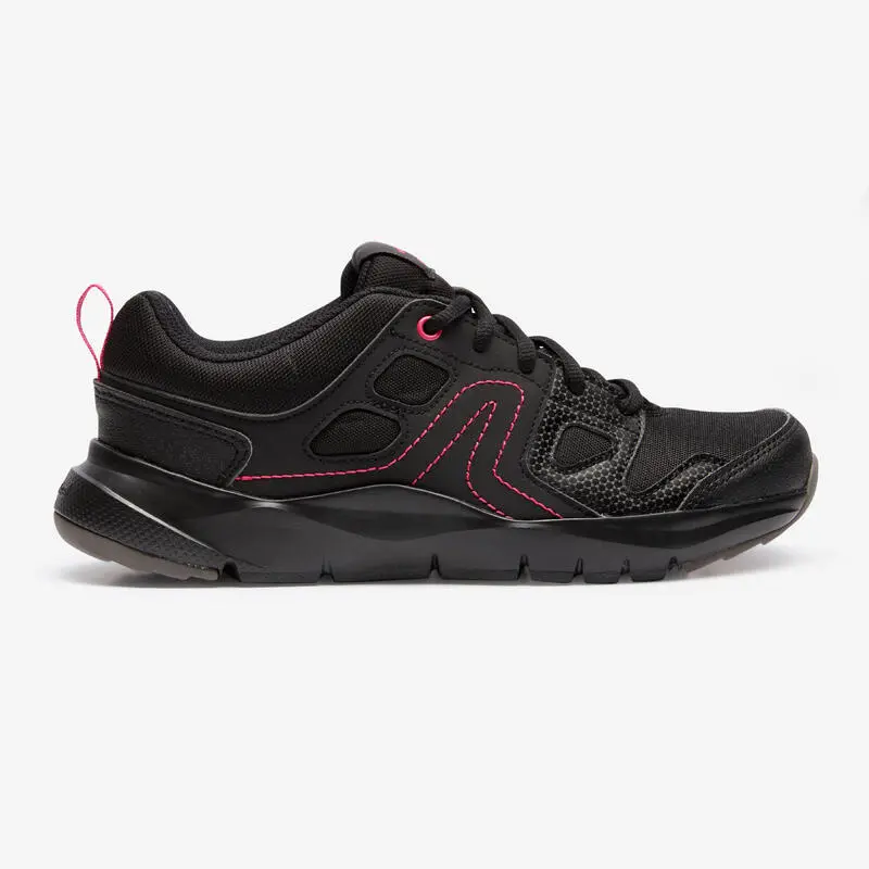 Newfeel Zapatillas Caminar Mujer HW 100 Negro/Rosa