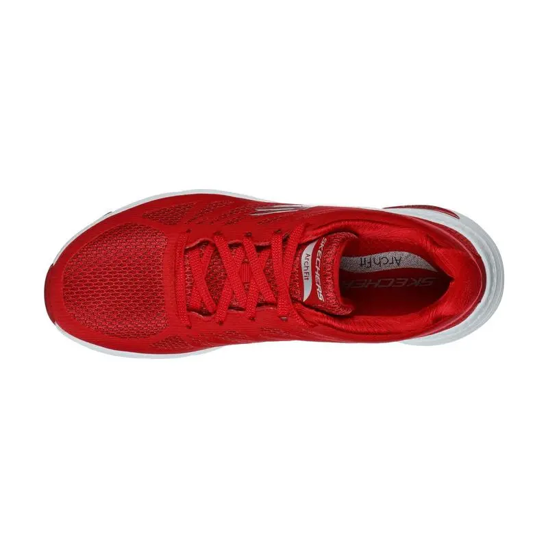 Zapatillas Caminar Mujer Skechers Arch Fit Cool Oasis Rojo - Imagen 3