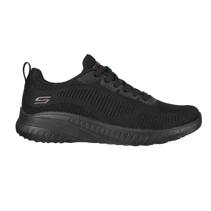 Zapatillas Caminar Mujer SKECHERS Bobs Squad Chaos Negro