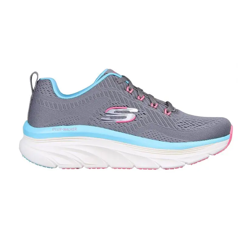 Zapatillas Caminar Mujer SKECHERS D'Lux-Walker Negro - Imagen 6