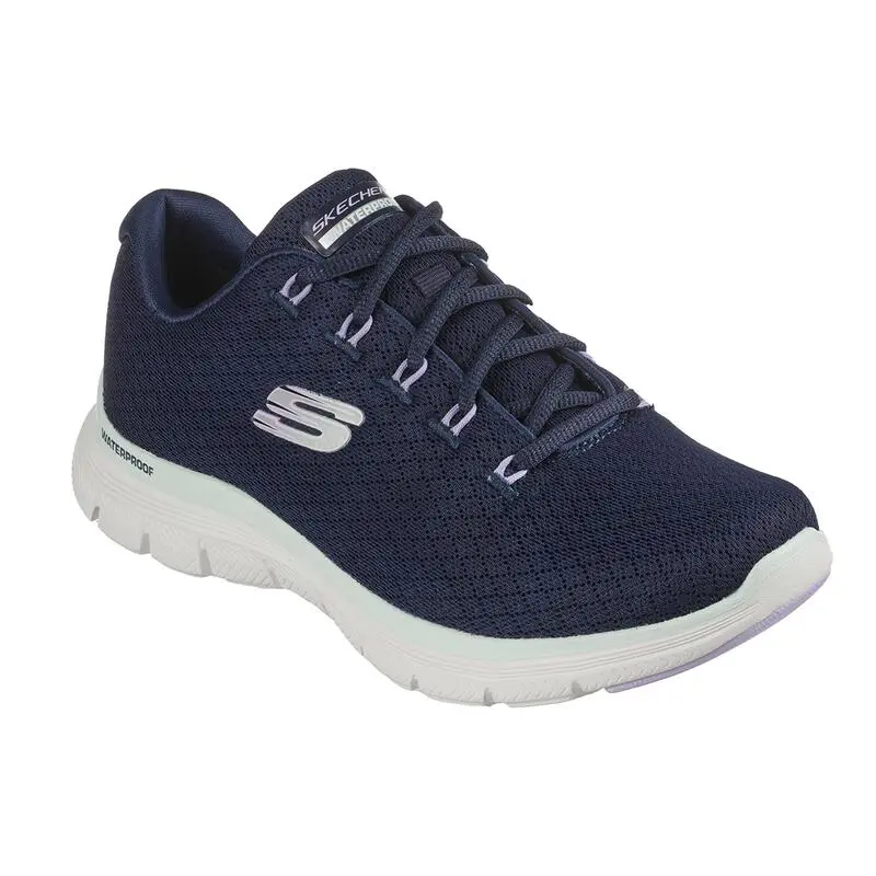 Zapatillas Caminar Mujer SKECHERS Flex Appeal 4.0-Coated Fidelity Azul Marino - Imagen 2