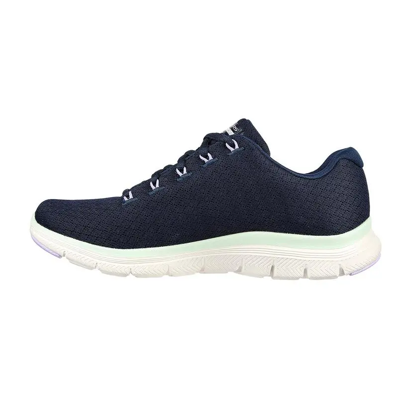 Zapatillas Caminar Mujer SKECHERS Flex Appeal 4.0-Coated Fidelity Azul Marino - Imagen 5