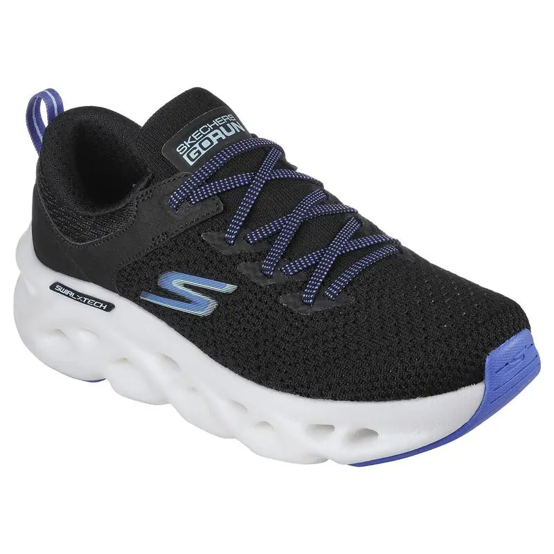 Zapatillas Caminar Mujer Skechers GO Run Swirl Tech Negro - Imagen 2