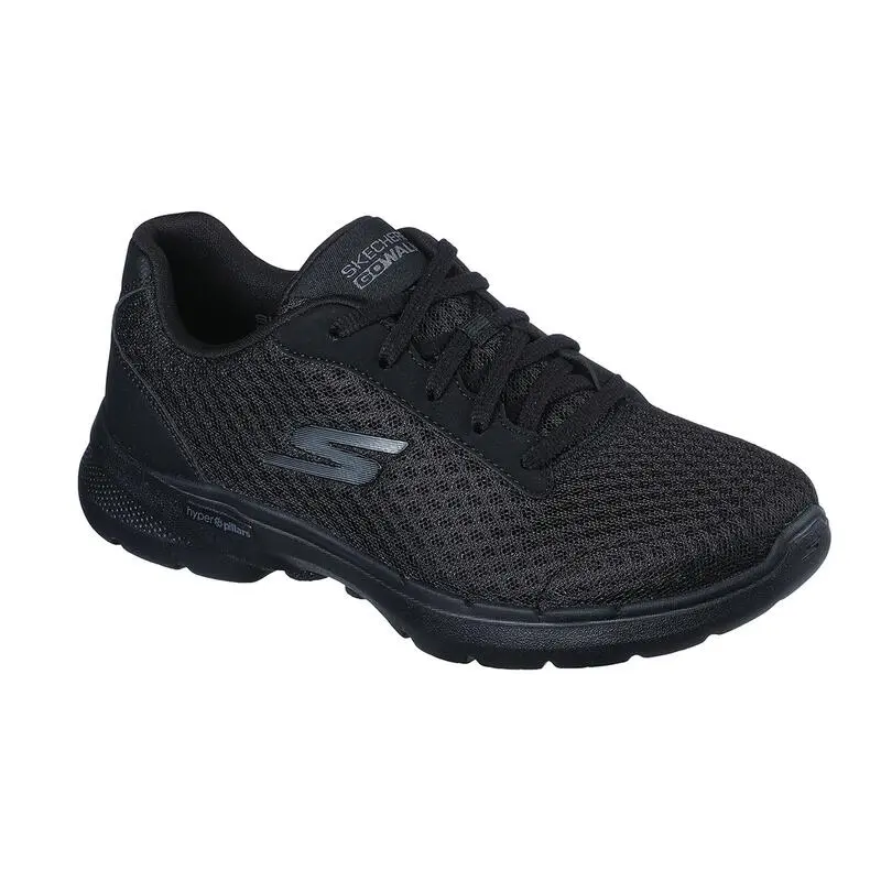 Zapatillas Caminar Mujer SKECHERS Go Walk 6 Negro - Imagen 2