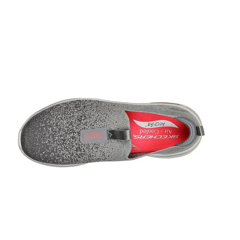 Zapatillas Caminar Mujer SKECHERS Go Walk Gris - Imagen 3