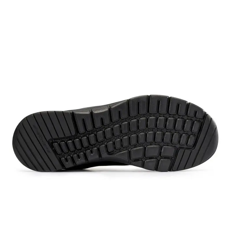 Zapatillas Caminar Skechers Hombre Flex Advantage Negro - Imagen 3