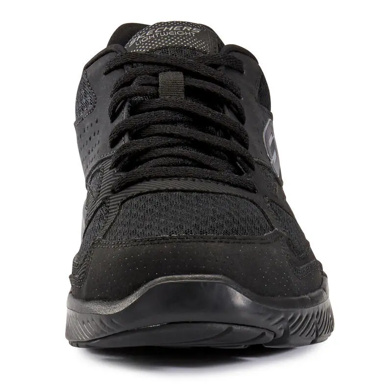 Zapatillas Caminar Skechers Hombre Flex Advantage Negro - Imagen 5