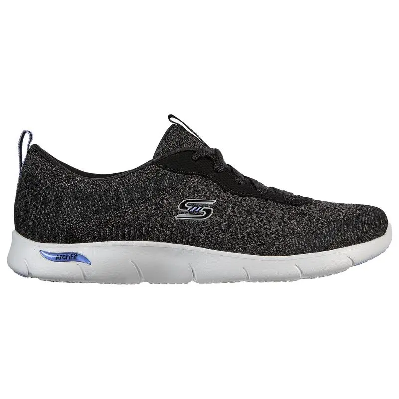 Zapatillas Caminar Unisex Skechers Arch Fit Refine Negro
