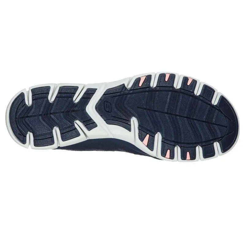 Zapatillas Caminar Unisex Skechers My Business 104061 Azul Marino - Imagen 4