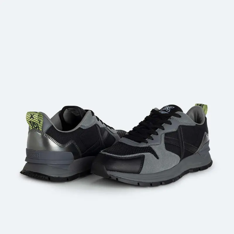 Zapatillas Casual MUNICH Avenue Hombre Negro - Imagen 5