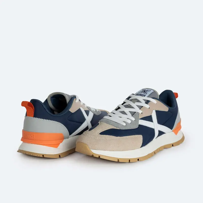 Zapatillas Casual MUNICH Versatile Hombre Marino - Imagen 5