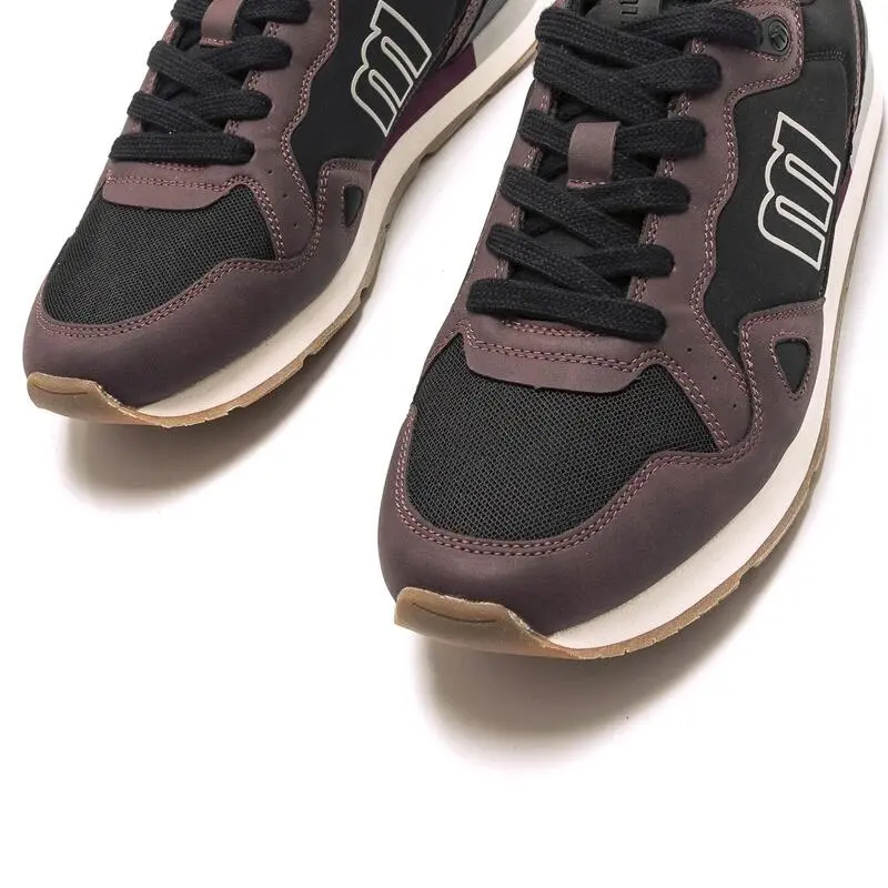 Zapatillas De Caminar Para Hombre Mtng Joggo En Color Negro - Imagen 3