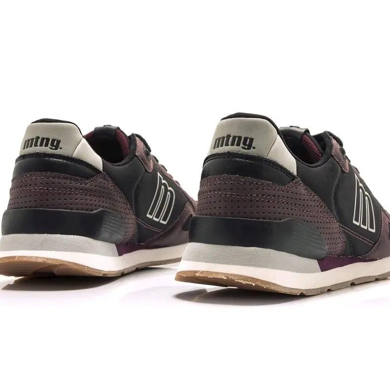 Zapatillas De Caminar Para Hombre Mtng Joggo En Color Negro - Imagen 4