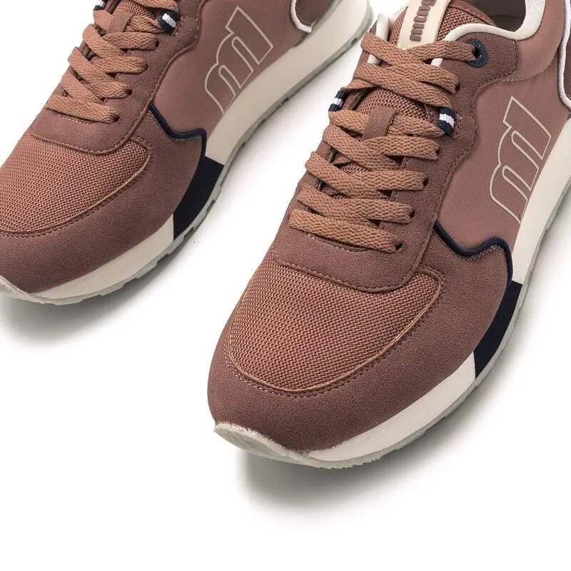 Zapatillas De Caminar Para Hombre Mtng Joggo En Color Rojo - Imagen 3