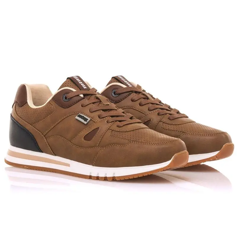 Zapatillas De Caminar Para Hombre Mtng New Metro En Color Marron - Imagen 2