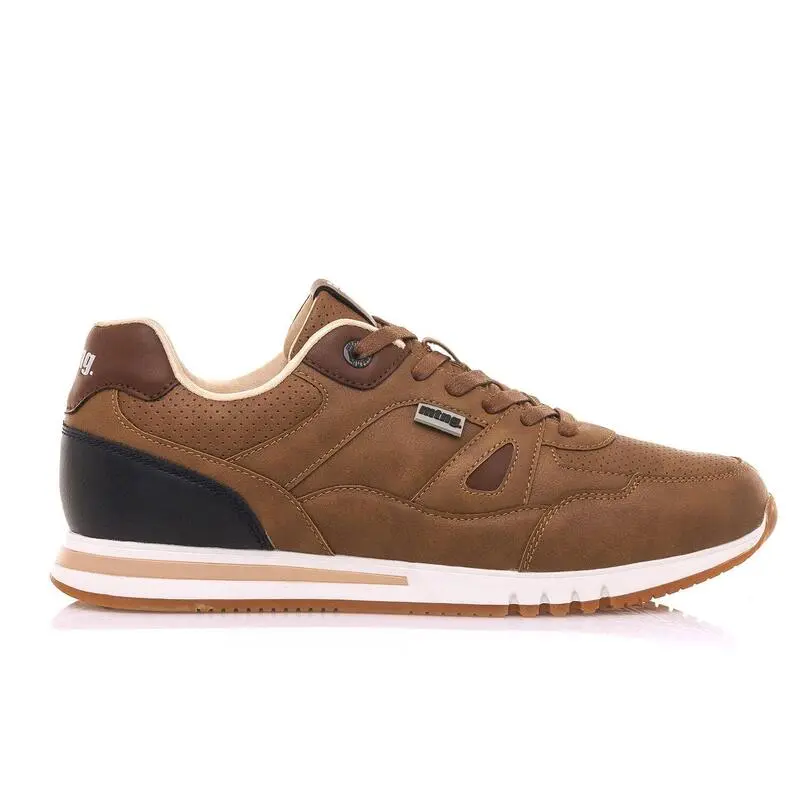 Zapatillas De Caminar Para Hombre Mtng New Metro En Color Marron