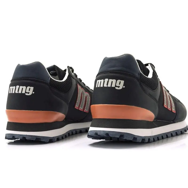 Zapatillas De Caminar Para Hombre Mtng Porlandos En Color Negro - Imagen 4