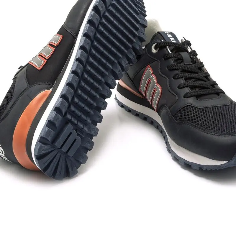 Zapatillas De Caminar Para Hombre Mtng Porlandos En Color Negro - Imagen 5