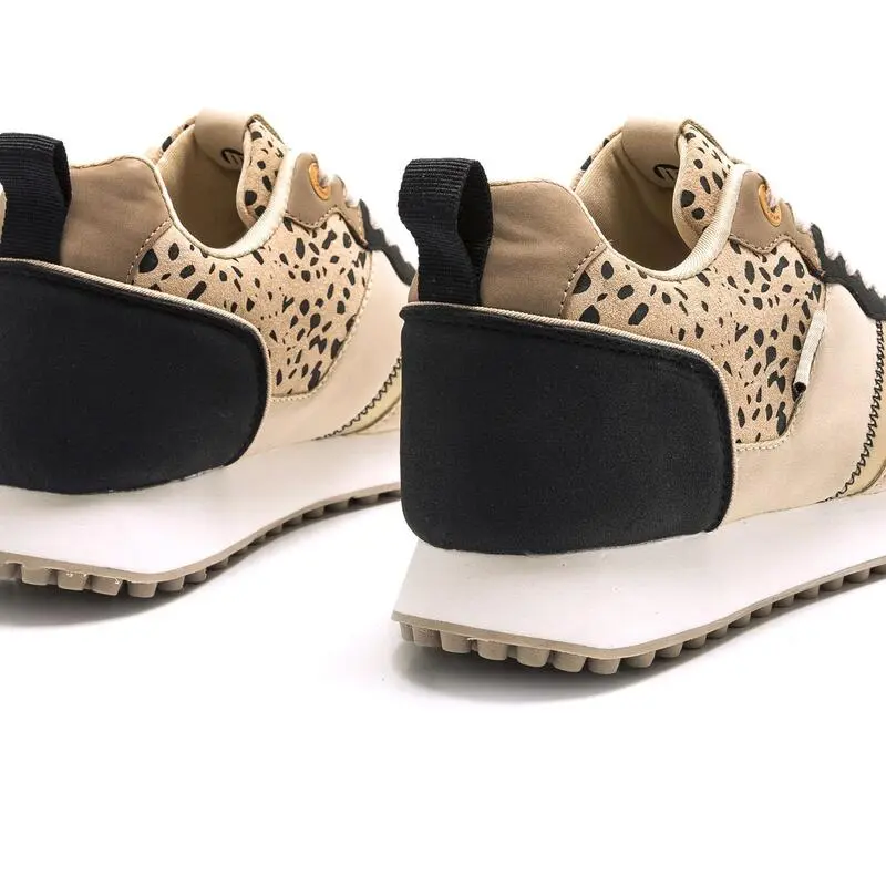 Zapatillas De Caminar Para Mujer Mtng Selva En Color Beige - Imagen 4